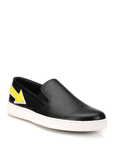 prada black chunky sneakers|prada slip on sneakers sale.